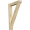 Ekena Millwork Traditional Rough Sawn Arts and Crafts Outlooker, Douglas Fir, 6"W x 30"D x 42"H OUT06X30X42TRA03RDF - alternate 1